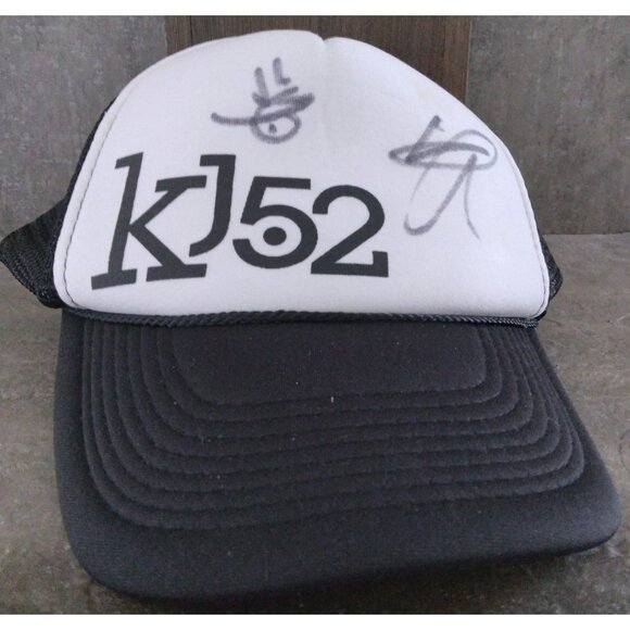 KJ52 Autographed Hat Christian Rapper Band - Picture 3 of 9